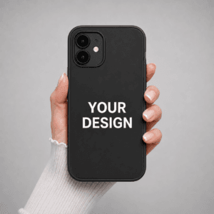 iPhone 11 custom case black personalized with photo