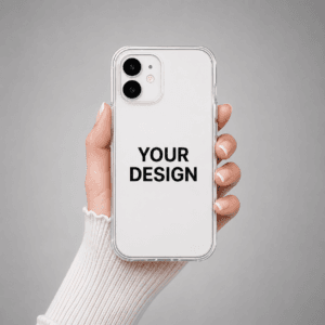 iPhone 11 custom case transparent personalised with photo