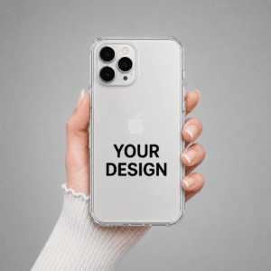 iPhone 11 Pro Max custom case transparent personalised with photo