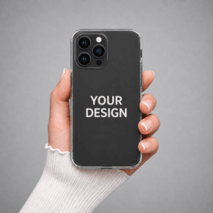 iPhone 13 Pro Max custom case transparent personalised with photo