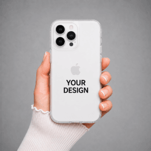 iPhone 14 Pro Max custom case transparent personalised with photo