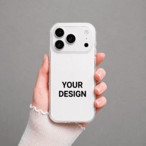 iPhone 17 Pro Max custom case transparent personalised with photo