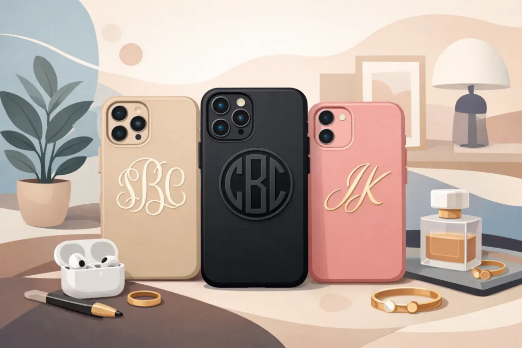 Best Monogrammed iPhone Case Ideas for You